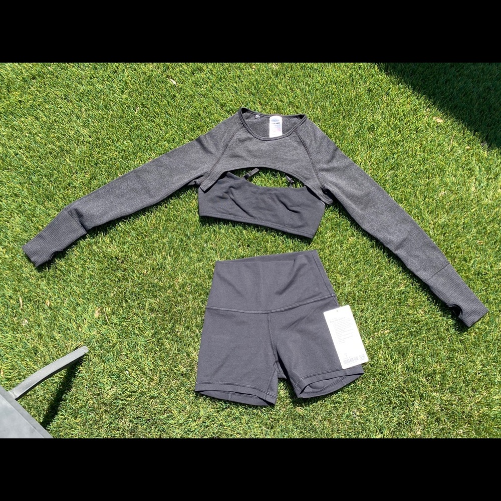 Gymshark Vital Seamless Shrug black US Small